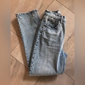 Abercrombie 90s Straight Ultra High Rise Jeans size 26 Short curve love